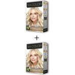Sea Color 2x2 Tüp Bebek Sarısı No 0.2 Krem Saç Boyası Seti