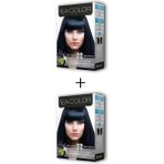 Sea Color 2x2 Tüp Krem Saç Boyası Seti Mavi Siyah No:1.1 - Tek renk