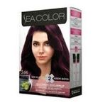 Sea Color 3.66 Patlıcan Moru 2'li x 6 Paket Saç Boyası