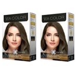 Sea Color 8.11 Yoğun Açık Küllü Kumral 2 Adet İki Tüplü Set Saç Boyası
