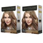 Sea Color 8/00 Yoğun Açık Kumral 2 Adet Saç Boyası