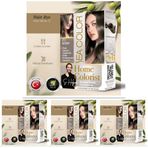 Sea Color Home Colorist Set Saç Boyası 7.1 Sisli Kumral Mısty Blonde (4 paketi)