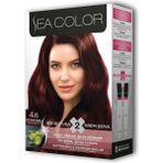 Sea Color Kapamarka Seacolorserisi Kapamarka Seacolorserisi 2 Tüp Krem Saç Boyası Seti Kestane Kızılı No:4.6