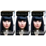 Sea Color Mavi Siyah 3-0 100 ml Saç Boyası