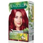 Sea Color Natural Amonyaksız Natural Effect Çilek Kırmızısı 5.65 Saç Boyası