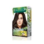 Sea Color Natural Effect Set Saç Boyası Amonyaksız 4.0 Kahve