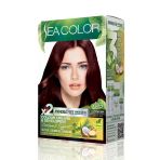 Sea Color Natural Effect Set Saç Boyası Amonyaksız 4.6 Kestane Kızılı