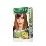 Sea Color Natural Effect Set Saç Boyası Amonyaksız 8.73 Karamel