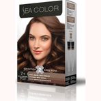 Sea Color Set 7.7 Koyu Karamel Saç Boyası
