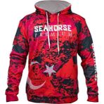 Sea Horse Turkish Angler Hoodie - Renkli - Standart