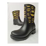 Sea&Blue Batman Amblem Baskılı Su Geçirmez Erkek Çocuk Çizmesi