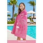 Seadream Tropikal Desenli Plaj Havlusu 70X140 cm Flamingo - Standart - Çok Renkli