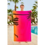 Seadream Tropikal Desenli Plaj Havlusu 70X140 cm Sunshine - Standart - Çok Renkli