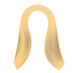 SEAFRONT 600 Çizgili DIY Quilling Quilling Kağıt, DIY Quilling Kağıt Kağıt Şeritler 3mm Genişlik Saf Renk Origami Kağıt El Sanatları Dekorasyon (ten rengi)