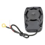 SEAFRONT Küçük Alarm Kornası Elektronik Buzzer 120dB 12V ABS Malzeme Yüksek Desibel Sesli Çoğu Otomobil Motosiklet Kamyon Van Için Kolay Kurulum