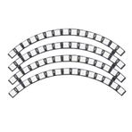 SEAFRONT WS2812 5050 RGB LED Lamba Kurulu 60 Bit, Yuvarlak Işık Modülü Desteği Mikrodenetleyici Ev Odası Dekorasyonu Için DIY Projeleri LED Işık Panelleri 5 V