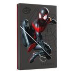 Seagate Firecuda Marvel Miles Morales Se 2 tb Harici Siyah Kırmızı Sabit Disk