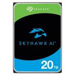 Seagate ST20000VE002 Al SKYHAWK 3.5 inç 20TB 256MB 7200RPM HDD Güvenlik Sabit Diski