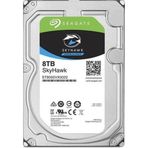 SEAGETE SEAGATE SKYHAWK 8 TB 256MB 7200RPM SATA3.0 7/24 DVR,NVR için Güvenlik HDD