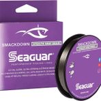 Seaguar Smackdown%100 Florokarbon Olta İpi - Stealth Gri Örgü, 13,6 kg Kırılma Dayanımı, 300 metre - 30SDSG300