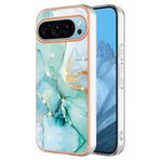 SEAHAI Google Pixel 9 / Google Pixel 9 Pro için Kılıf, Ultra İnce Premium TPU Tampon Darbeye Dayanıklı Sert Kapak Moda Sevimli Grafik Renkli Silikon Kaplama İnce Kılıf - Yeşil