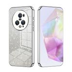 SEAHAI HONOR Magic 5 Pro (Magic5 Pro) için Kılıf, Ultra İnce Premium TPU Tampon Darbeye Dayanıklı Parlak Gradyan Renkli Yumuşak Kapak Moda İnce Silikon Kaplama Kılıf - Gümüş