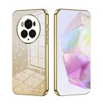 SEAHAI Honor Magic 6 Pro için Kılıf, Ultra İnce Premium TPU Tampon Darbeye Dayanıklı Parlak Gradyan Renkli Yumuşak Kapak Moda İnce Silikon Kaplama Kılıf - Altın
