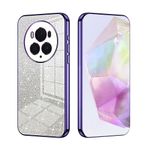 SEAHAI Honor Magic 6 Pro için Kılıf, Ultra İnce Premium TPU Tampon Darbeye Dayanıklı Parlak Gradyan Renkli Yumuşak Kapak Moda İnce Silikon Kaplama Kılıf - Mor