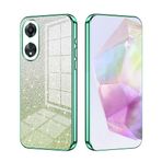 SEAHAI OPPO A58 4G için Kılıf, Ultra İnce Premium TPU Tampon Darbeye Dayanıklı Parlak Gradyan Renkli Yumuşak Kapak Moda İnce Silikon Kaplama Kılıf - Yeşil