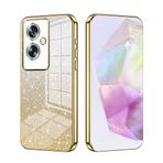SEAHAI Oppo A79 5G için Kılıf, Ultra İnce Premium TPU Tampon Darbeye Dayanıklı Parlak Gradyan Renkli Yumuşak Kapak Moda İnce Silikon Kaplama Kılıf - Altın