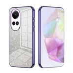 SEAHAI OPPO Reno 10 5G / OPPO Reno 10 Pro 5G için Kılıf, Ultra İnce Premium TPU Tampon Darbeye Dayanıklı Parlak Gradyan Renkli Yumuşak Kapak Moda İnce Silikon Kaplama Kılıf - Mor