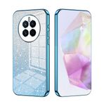 SEAHAI Realme 12 Pro 5G/Realme 12 Pro+ Plus 5G için Kılıf, Ultra İnce Premium TPU Tampon Darbeye Dayanıklı Parlak Gradyan Renkli Yumuşak Kapak Moda İnce Silikon Kaplama Kılıf - Mavi