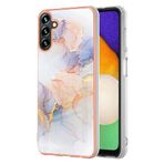 SEAHAI Samsung Galaxy A25 5G için Kılıf, Ultra İnce Premium TPU Tampon Darbeye Dayanıklı Sert Kapak Moda Sevimli Grafik Renkli Silikon Kaplama İnce Kılıf - Mermer beyazı