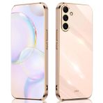 SEAHAI Samsung Galaxy M35 5G için kılıf, ultra ince, birinci sınıf termoplastik poliüretan tampon, darbeye dayanıklı, yumuşak kapak, elektroliz kaplama, Phnom Penh tasarımlı silikon kılıf, ince kılıf,