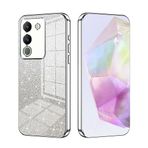 SEAHAI Vivo V40 SE 5G için Kılıf, Ultra İnce Premium TPU Tampon Darbeye Dayanıklı Parlak Gradyan Renkli Yumuşak Kapak Moda İnce Silikon Kaplama Kılıf - Gümüş