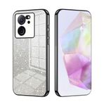 SEAHAI Xiaomi 13T 5G / Xiaomi 13T Pro 5G için Kılıf, Ultra İnce Premium TPU Tampon Darbeye Dayanıklı Parlak Gradyan Renkli Yumuşak Kapak Moda İnce Silikon Kaplama Kılıf - Siyah