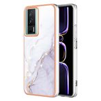 SEAHAI Xiaomi POCO F5 Pro 5G için Kılıf, Ultra İnce Premium TPU Tampon Darbeye Dayanıklı Sert Kapak Moda Sevimli Grafik Renkli Silikon Kaplama İnce Kılıf - Beyaz