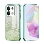 SEAHAI Xiaomi Redmi Note 13 4G için Kılıf, Ultra İnce Premium TPU Tampon Darbeye Dayanıklı Glitter Gradyan Renkli Yumuşak Kapak Moda İnce Silikon Kaplama Kılıf - Yeşil