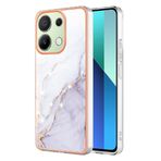 SEAHAI Xiaomi Redmi Note 13 4G için Kılıf, Ultra İnce Premium TPU Tampon Darbeye Dayanıklı Sert Kapak Moda Sevimli Grafik Renkli Silikon Kaplama İnce Kılıf - Beyaz