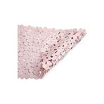 Seahome Banyo Duş Ve Küvet Kaydırmazı Vantuzlu Taşlı Paspas 34X68 Cm Pembe Renk SEA130P