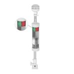 Sealux Marine Bayrak Direği Ultra Kombine Radar Reflektörlü Beyaz 50cm 12/24v Beyaz