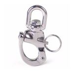 SEALUX SNAP SHACKLE FIRDÖNDÜ KİLİTLİ KROM 22mm TEKNE YAT