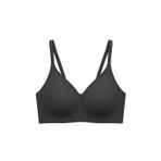 Seamless Bra - Aurea | Siyah Lazer Kesim Dikişsiz Kontur Detaylı Balensiz Kadın Sütyen