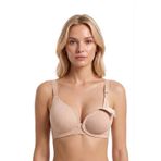 Seamless Bra - Mavelle | Ten Lazer Kesim Klipsli ve Çıtçıtlı Önü Açılabilir Emzirme Sütyeni