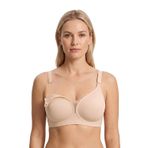 Seamless Bra - Nuvia |Ten Lazer Kesim Klipsli Önden Açılabilir Rib Dokulu Dikişsiz Emzirme Sütyeni