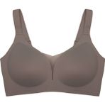 Seamless Bra - Shape | Kahverengi Lazer Kesim Dikişsiz Toparlayıcı Büyük Beden Tüllü Kadın Sütyen