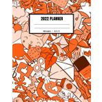 Seamless Graffiti Pattern Planner 2022: Daily Planner One Page Per Day / A 8.5x11 Bloom Schedule & Agenda Organizer