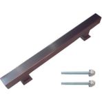 Seas Door Kare Çelik Kapı Kolu 40 cm Gümüş