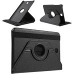 Seashell Digital Döner Standlı Deri Flip Case Samsung Galaxy Tab S2 8.0 T710 T715 SIYAH Tablet Kılıfı (Yurt Dışından)