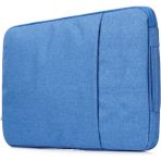 Seashell Digital Jeans Kumaş 13,3 Inç Saplı Notebook Çantası Kesesi-Bebek Mavisi (Yurt Dışından) - 36x26x2 - Açık Mavi